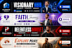design professional youtube banner, channel art and cover