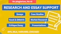 edit, proofread, refine your research
