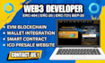 be your professional web3 developer, evm blockchain, staking dapp