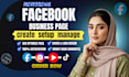 create and setup impressive facebook business page