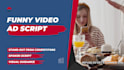 write an entertaining video ad script to make you stand out