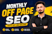 do monthly white hat off page SEO backlinks link building