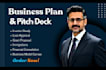 develop investor ready business plans pitch deck financial projections