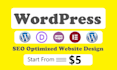 do wordpress website design divi website and elementor