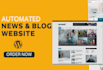 create automated news website autoblog, wordpress news autoblog