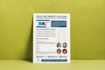 design one sided premium flyer, sell sheet