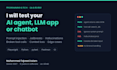 test your ai agent, llm app or chatbot for bugs and prompt injection
