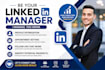 be your linkedin manager and appointment setter