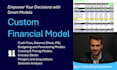 create a custom financial model