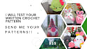 test your written crochet pattern