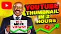 create your great youtube thumbnail in 1 hour