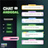 design and code custom stream chat, event widget, alerts, goal widget