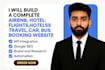 develop hotel, flight ,car ,travel booking website airbnb, expedia,skyscanner