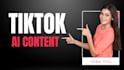 create tiktok ai content
