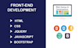 be your front end web developer, HTML 5, CSS,bootstrap5 and js