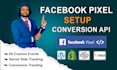 setup facebook pixel and API conversion with server tracking