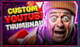 make an attractive youtube thumbnail design in 2 hour