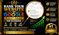 optimize your website for higher google rankings