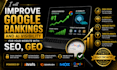 improve google rankings and ai visibility for your website with SEO, GEO,