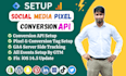 setup tiktok pixel, pinterest tag, snapchat, linkedin conversion API by GTM