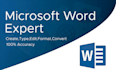 provide expert ms word document creation services