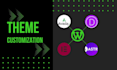 customize your theme and plugin to create your website