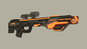do 3d sci fi gun modeling