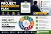 create a project management plan as per pmbok standards