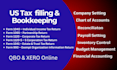 provide accurate bookkeeping and US tax preparation services