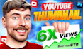 design professional youtube thumbnail in 2 hours