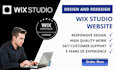 design a responsive wix website using wix studio