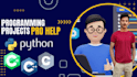 do your python, cpp, c, csharp, sql projects