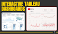 interactive tableau dashboards for data visualization