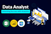 be data analyst python, sql, powerbi, tableau and excel