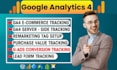set up google analytics shopify ga4 ecommerce tracking and server side tracking