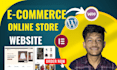 build a wordpress ecommerce website using by woocommerce online webshop