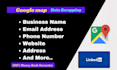 google map scraping, b2b leads, lead generation