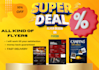 create conversion driven postcard design,  or business flyer