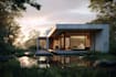create midjourney architectural visuals for architects
