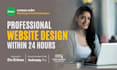 design professional website within 24 hours
