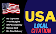 do top local SEO citation, google my business, maps listing