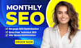 do onpage SEO and technical optimization for your website