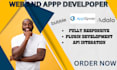 develop your bubble adalo app, bubble io web app, adalo flutterflow mobile app