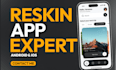 reskin redesign rebrand  bug fix codecanyon mobile app