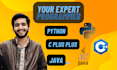 be your python, java, c plus plus expert programmer, do programming projects