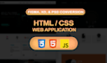 convert figma to HTML CSS javascript