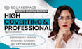 redesign squarespace website design squarespace landing page