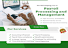do payroll management and processing tax filling