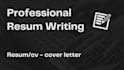 provide professional CV, CV writing service