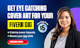 design an eye catching fiverr gig image in 24 hours